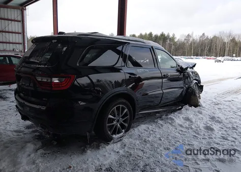 2017 Dodge Durango Gt Awd from USA, damaged, VIN 1C4RDJDG8HC833841
